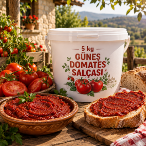DOMATES SALÇASI ( 5 KG ) KOVADA
